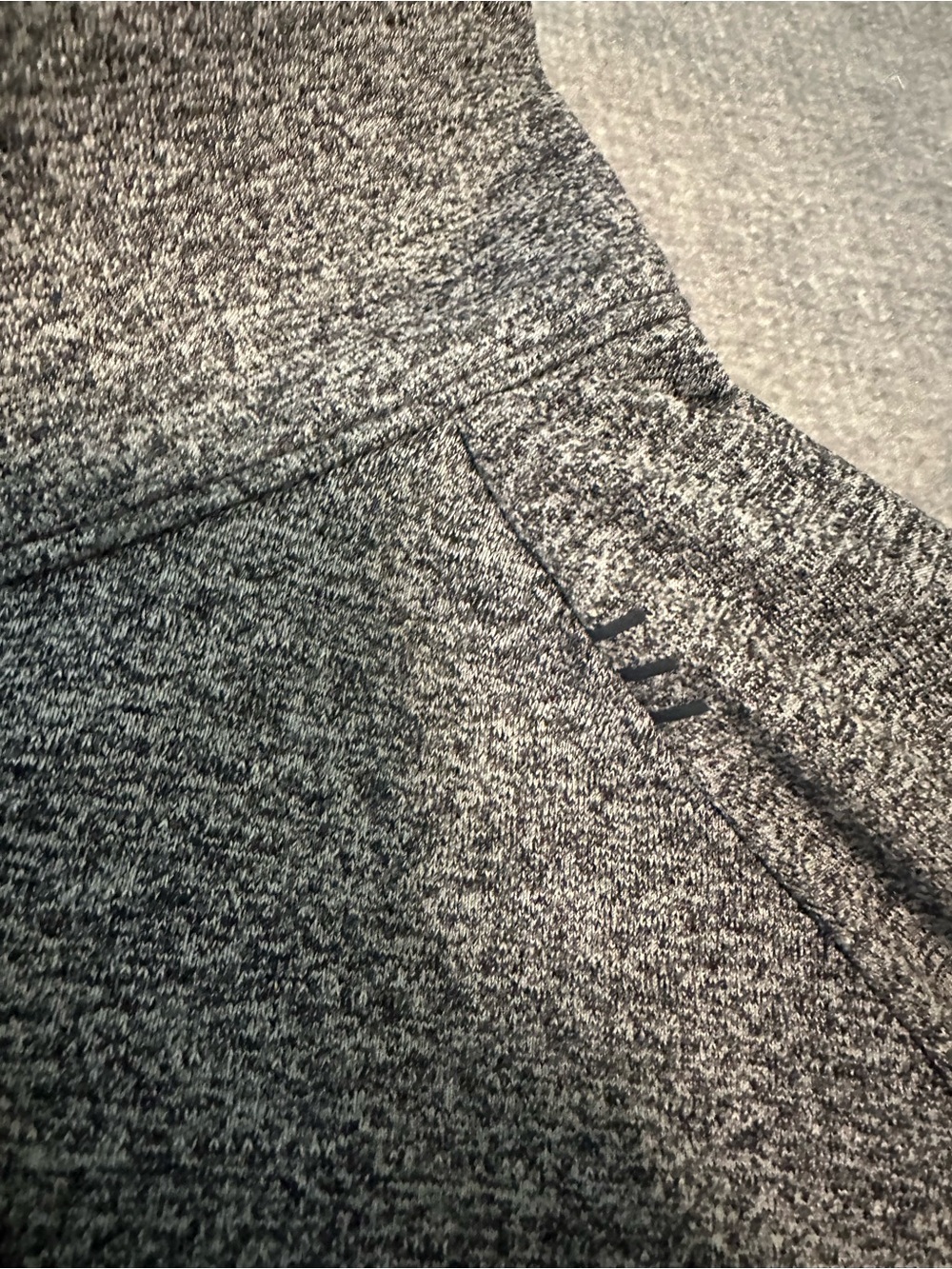 Men's Lululemon Gray Quarter-Zip Size M License to Train Half Zip Athletic NWT - Picture 8 of 11